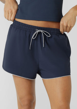 Lorna Jane LJC Pretty Sweet Run Shorts - Platinum Navy
