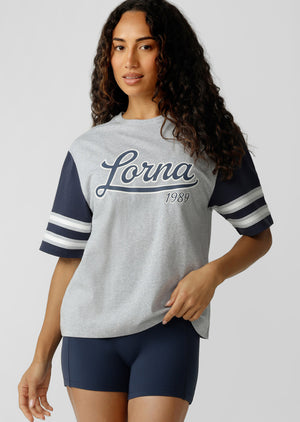 Lorna Jane Hardball T-Shirt - Grey Marl