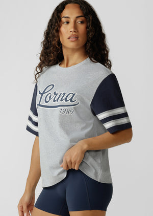 Lorna Jane Hardball T-Shirt - Grey Marl
