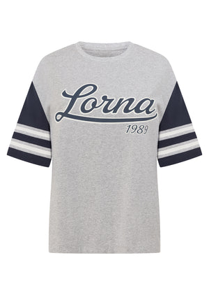 Lorna Jane Hardball T-Shirt - Grey Marl