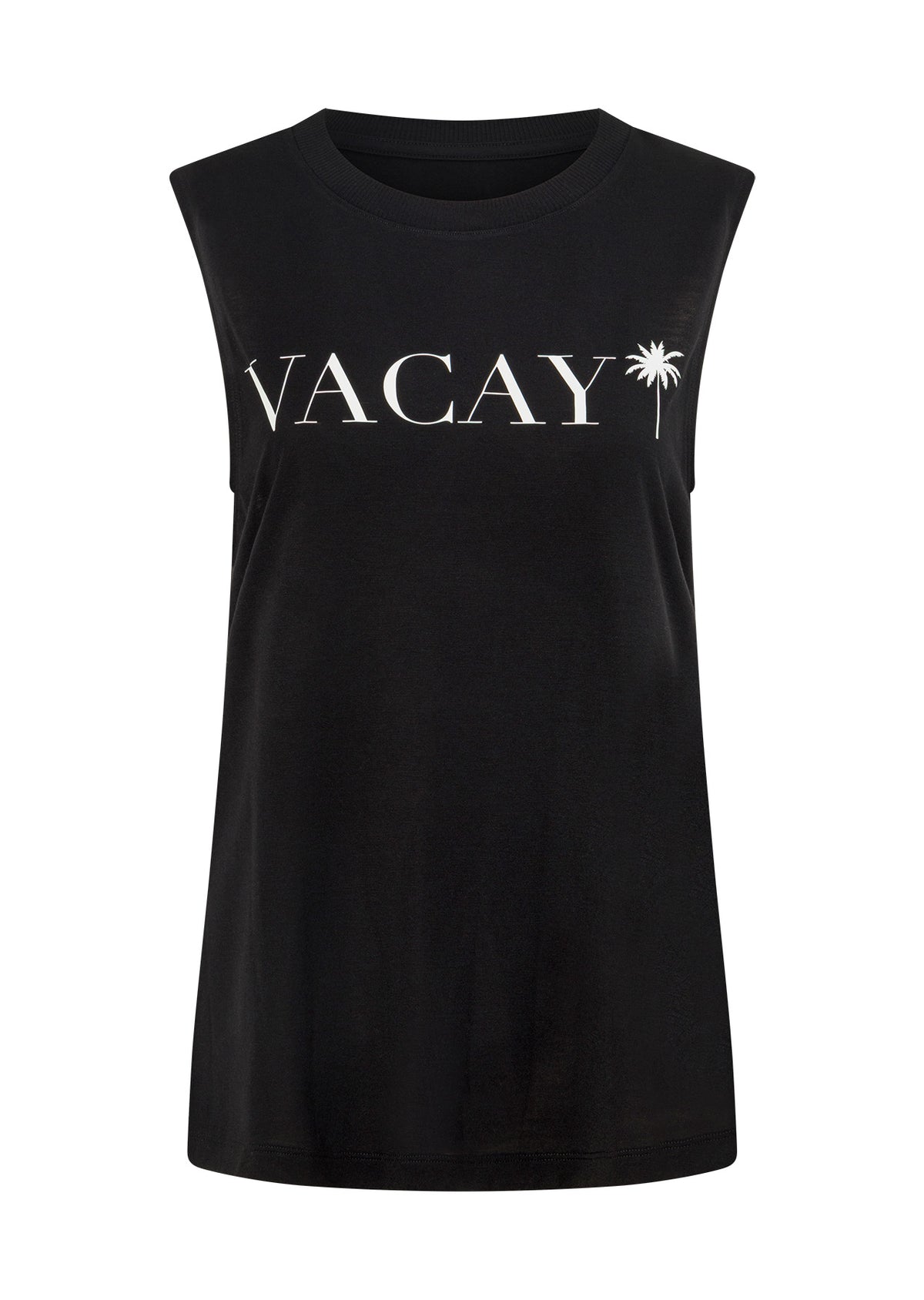 Lorna Jane Vacay Muscle Tank - Black