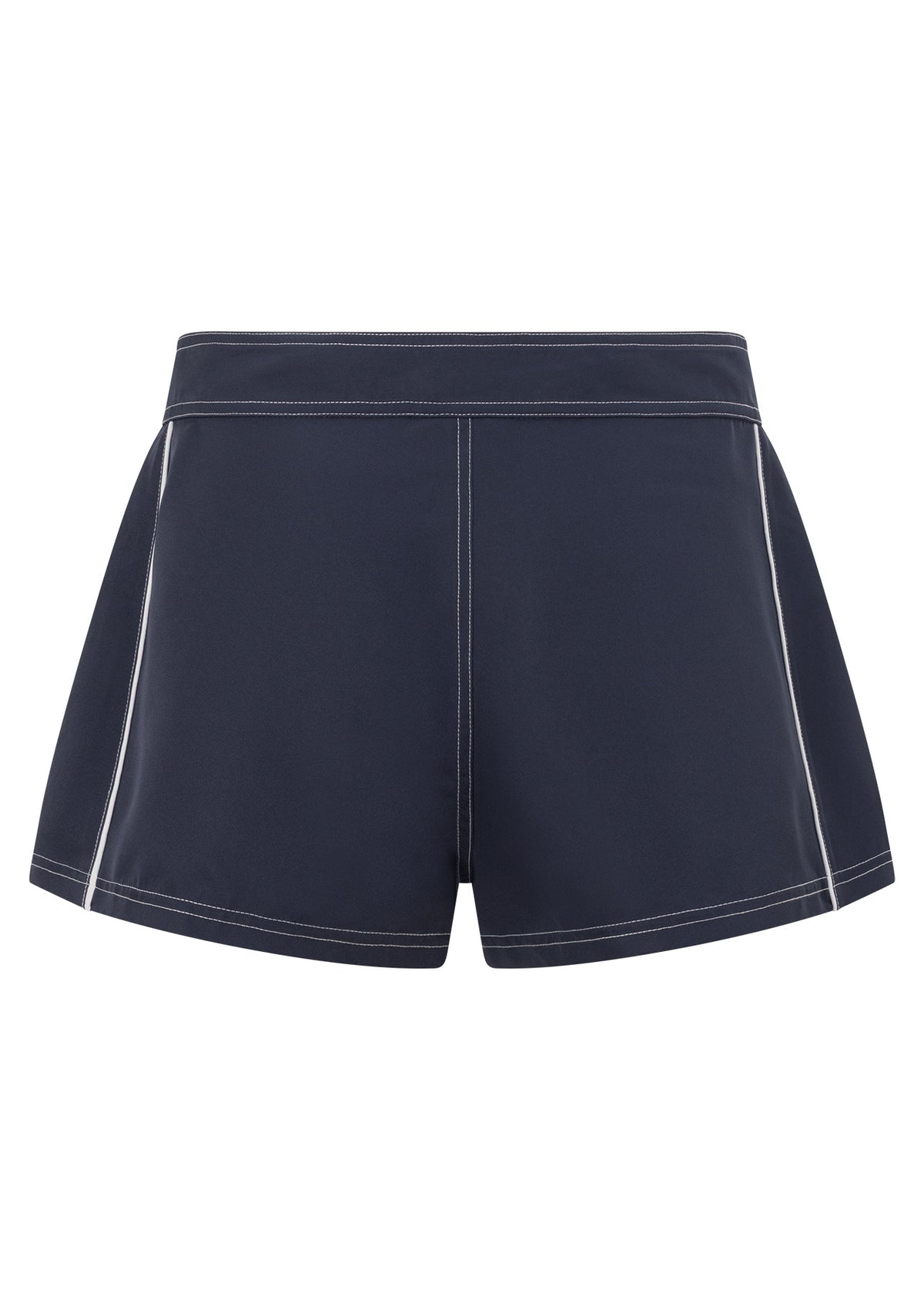 Lorna Jane Wave Seeker Retro Shorts - Platinum Navy