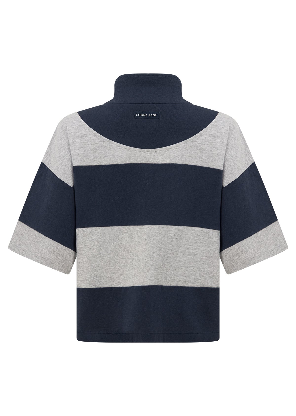 Lorna Jane Yacht Club 1/2 Zip Polo - Platinum Navy