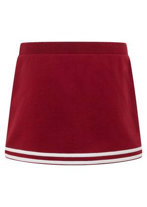 Lorna Jane Tiebreak Skirt - Cherry