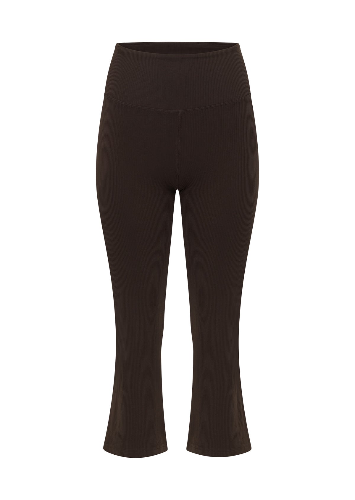 Lorna Jane Irresistible Luxe Active Rib Cropped Yoga Pants - Volcano