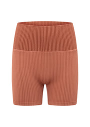 Lorna Jane Seamless Swim Bike Shorts - Rust