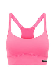 Lorna Jane Reactive Max Support Sports Bra - Cameo Pink