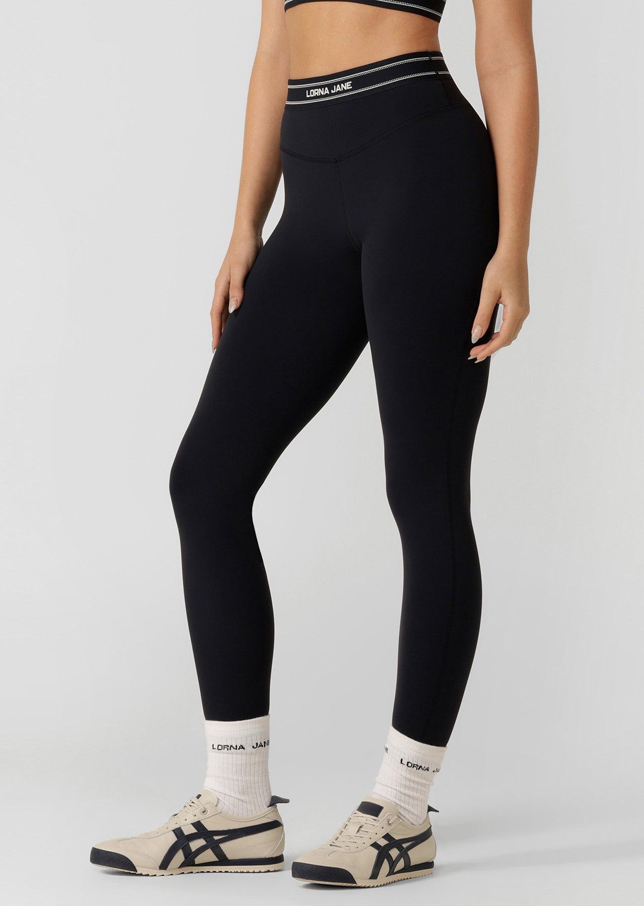 Lorna Jane Redefined Ankle Biter Leggings - Midnight Blue