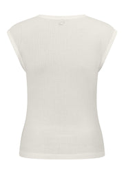Lorna Jane Wild At Heart Active Top - Porcelain