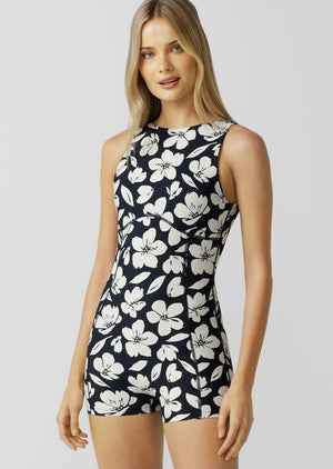 Lorna Jane Malibu Paddlesuit - Malibu Floral Print