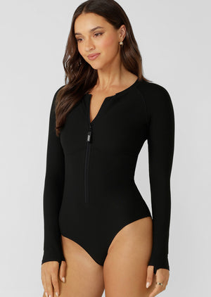 Lorna Jane Wave Seeker Paddlesuit - Black