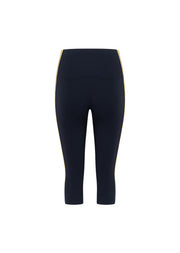 Lorna Jane Game Day 3/4 Capri Leggings - Oxford Navy