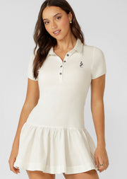 Lorna Jane Polo Club Dress - Porcelain