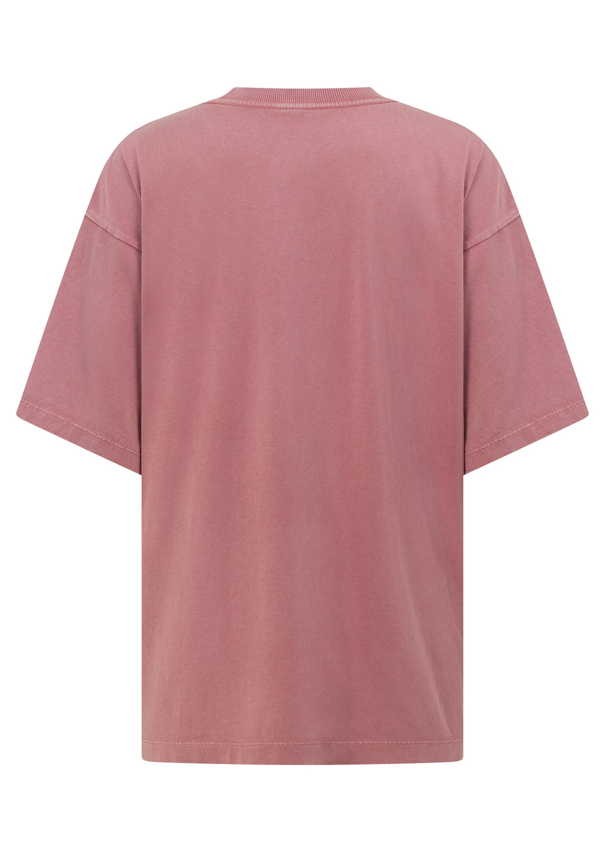 Lorna Jane Golden Palms Washed Boyfriend T-Shirt - Washed Wild Rose