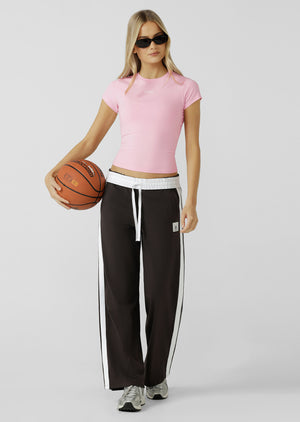 Lorna Jane Active Living Slim T-Shirt - Sweet Pink