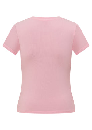 Lorna Jane Active Living Slim T-Shirt - Sweet Pink