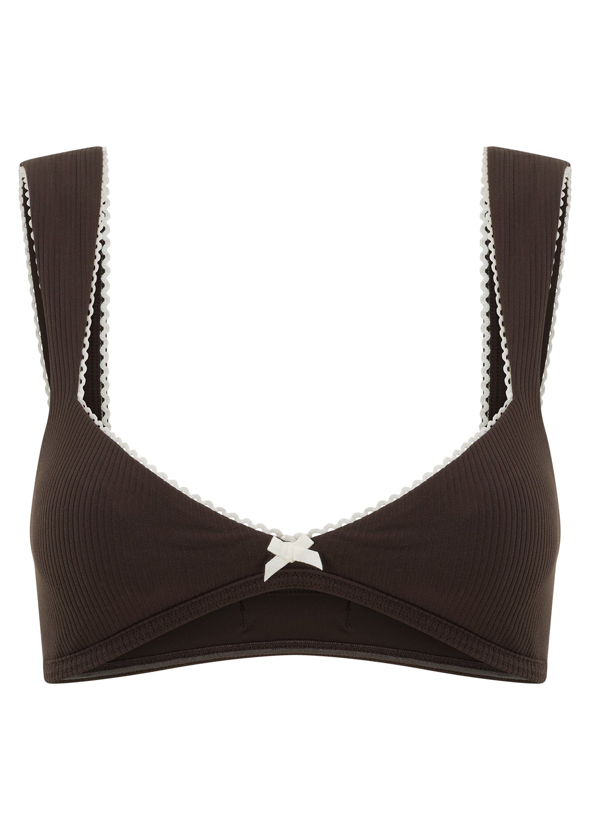 Lorna Jane Corsica Rib Swim Crop - Volcano