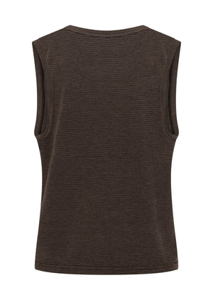 Lorna Jane Iconic Washed Active Tank - Washed Volcano