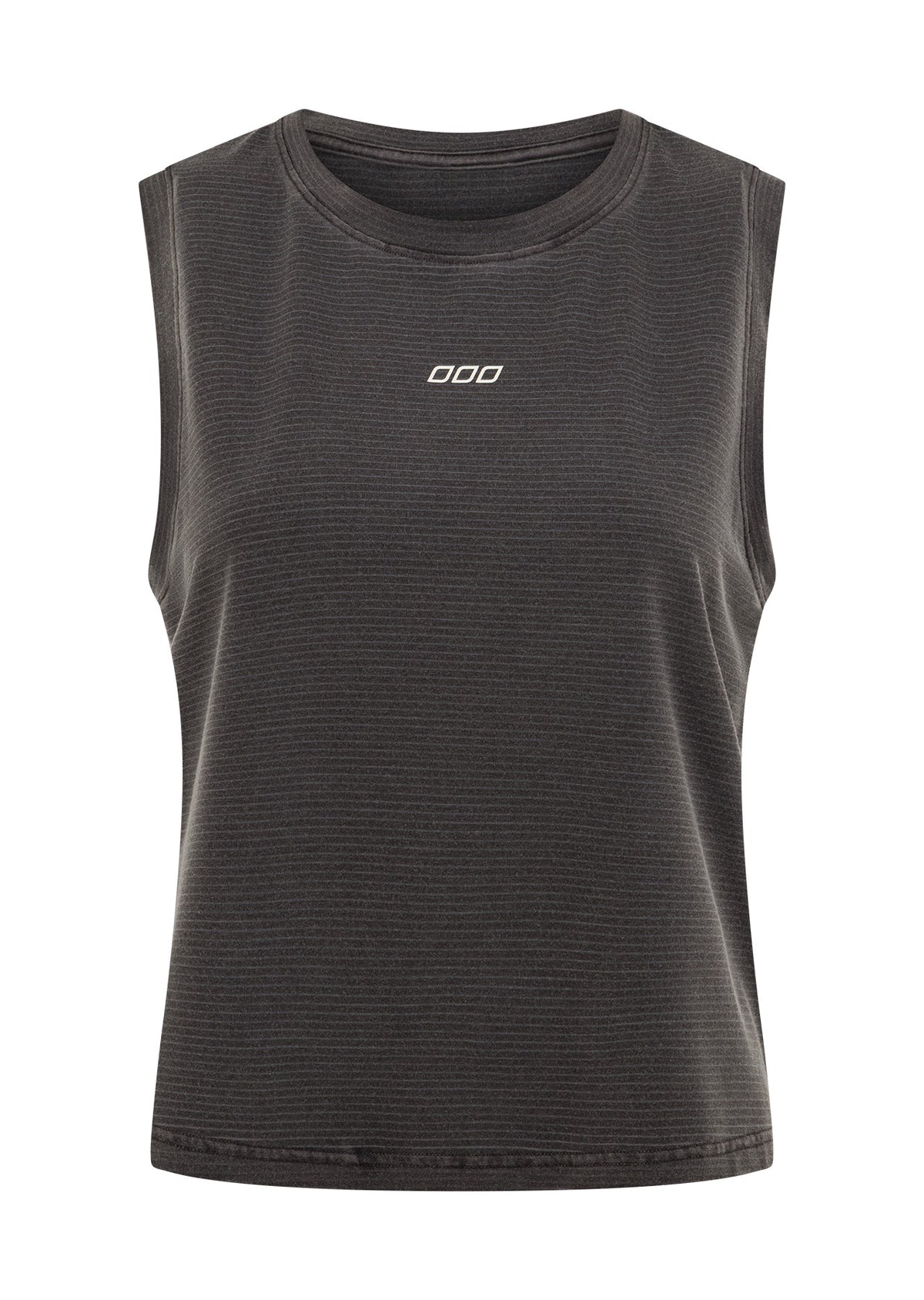 Lorna Jane Iconic Washed Active Tank - Washed Black
