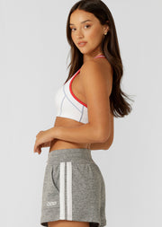 Lorna Jane Fast Track High Support Sports Bra - White