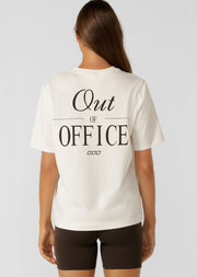 Lorna Jane Out Of Office Relaxed T-shirt - Porcelain