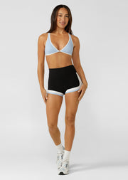 Lorna Jane Palma Luxe Rib Bralette - Light Moontide