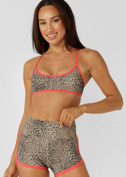 Lorna Jane Pretty Wild All Day Sports Bra - Pretty Wild Print