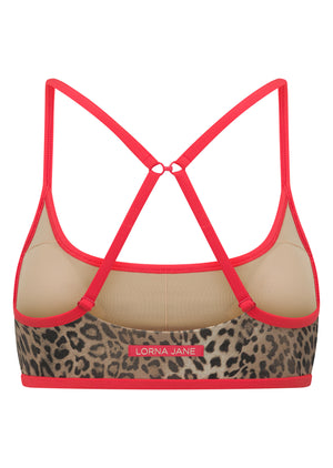 Lorna Jane Pretty Wild All Day Sports Bra - Pretty Wild Print