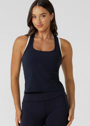 Lorna Jane Sculpt Active Tank - Midnight Blue