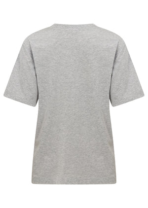Lorna Jane Heritage Classics Relaxed T-Shirt - Grey Marl