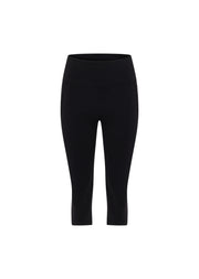 Lorna Jane Amy Phone Pocket 3/4 Tech Leggings - Recycled Black