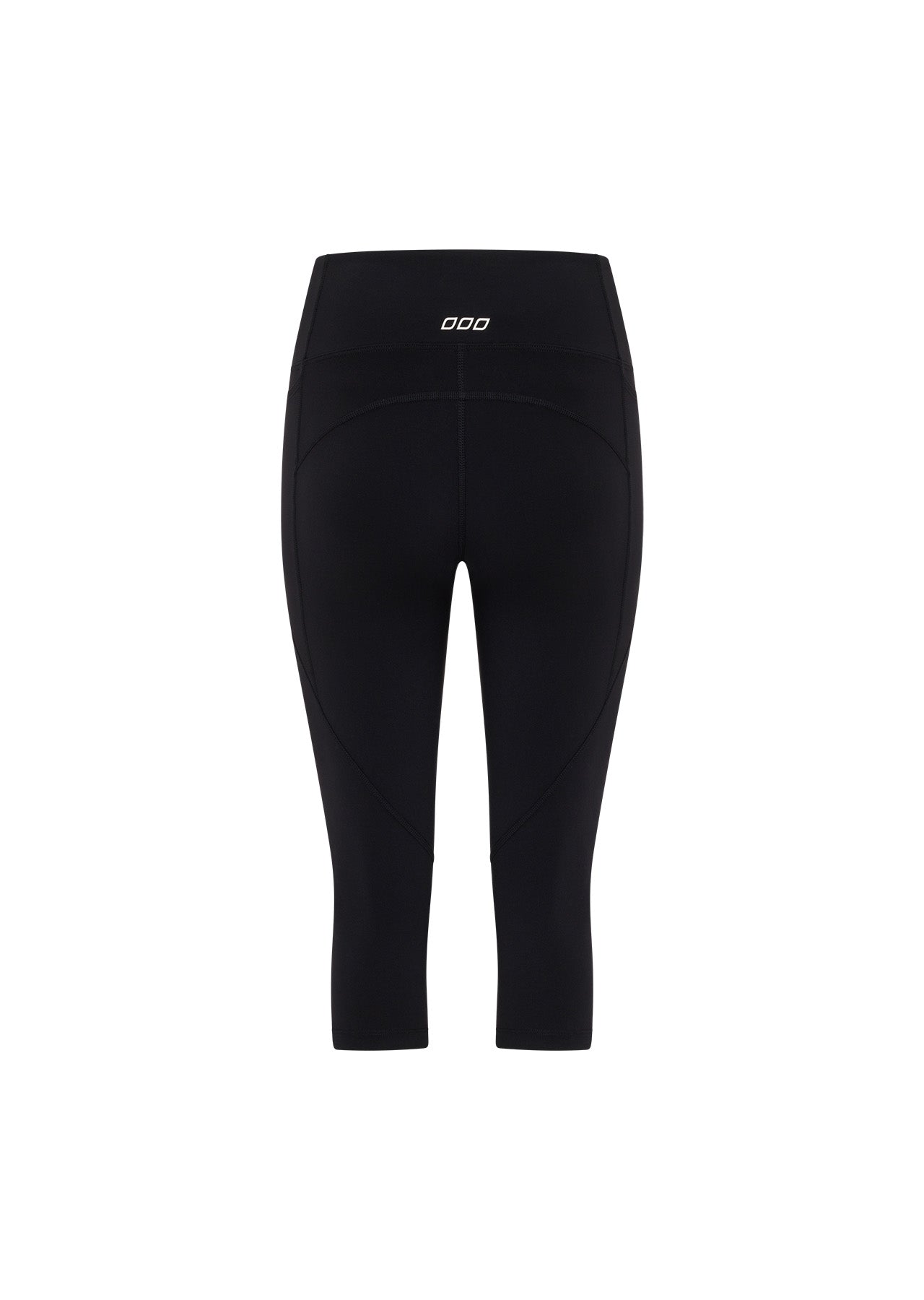 Lorna Jane Amy Phone Pocket 3/4 Tech Leggings - Recycled Black