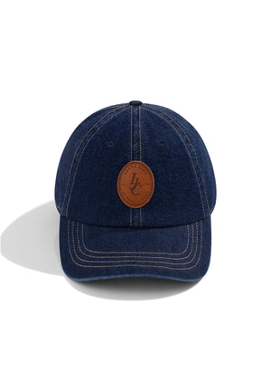 Lorna Jane Vintage Sport Denim Cap - Dark Blue Denim