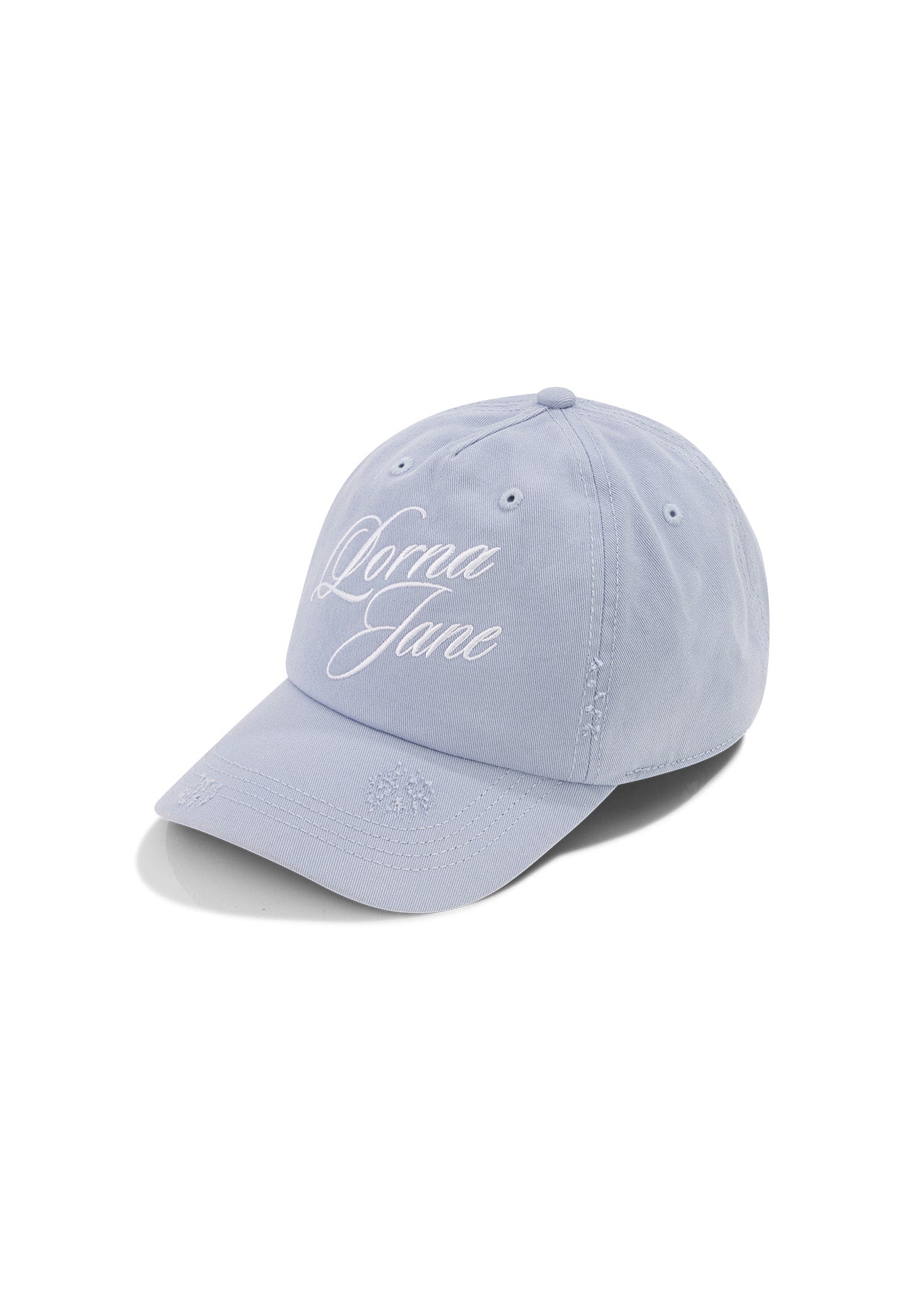 Lorna Jane Legacy Script Distressed Cap - Washed Beach House Blue