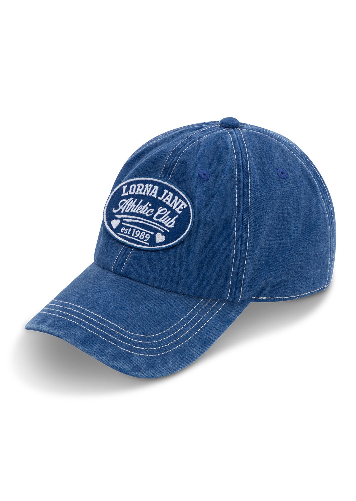 Lorna Jane LJ Athletic Club Washed Cap - Washed Riviera Blue