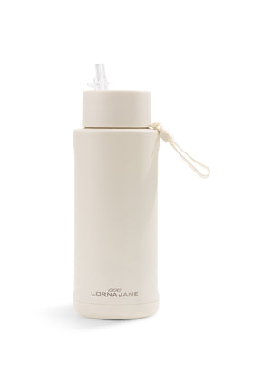 Lorna Jane Essential 1L Insulated Water Bottle - Ivory