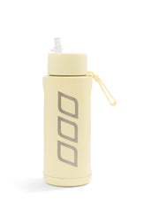 Lorna Jane Essential 1L Insulated Water Bottle - Lemon Cream