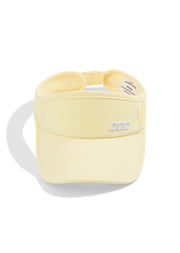 Lorna Jane Icons Ventilation Visor - Lemon Cream