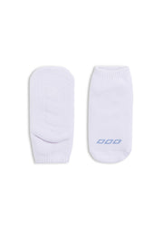 Lorna Jane 2PK Icon Pilates Grip Socks - Light Moonlight & White