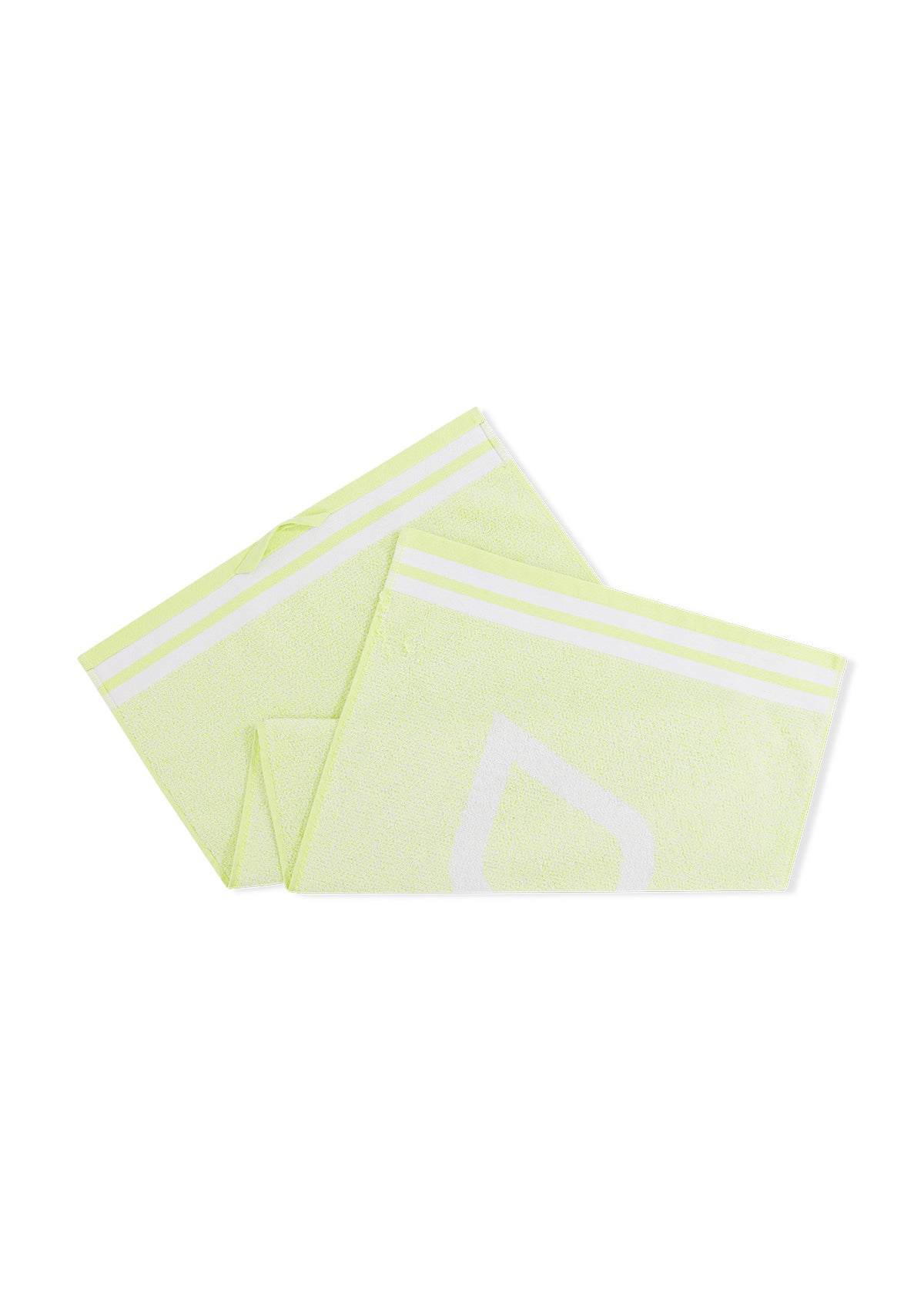 Lorna Jane Icon Sweat Towel - Lime Cordial Marl