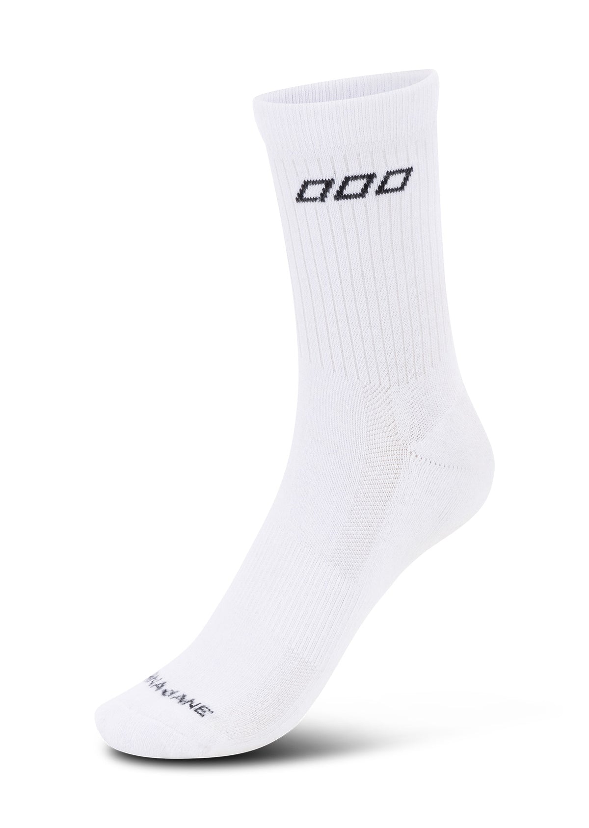 Lorna Jane LJ Quarter Crew Socks - White