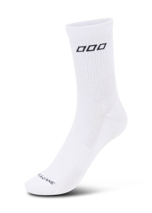 Lorna Jane LJ Quarter Crew Socks - White