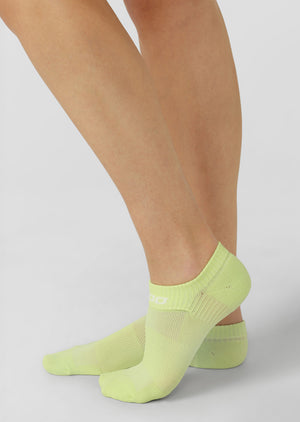 Lorna Jane Lightspeed Seamless Run Socks - Lime Cordial