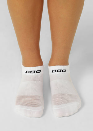 Lorna Jane Lightspeed Seamless Run Socks - White