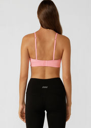 Lorna Jane Sammy Sports Bra - Strawberry Lemonade