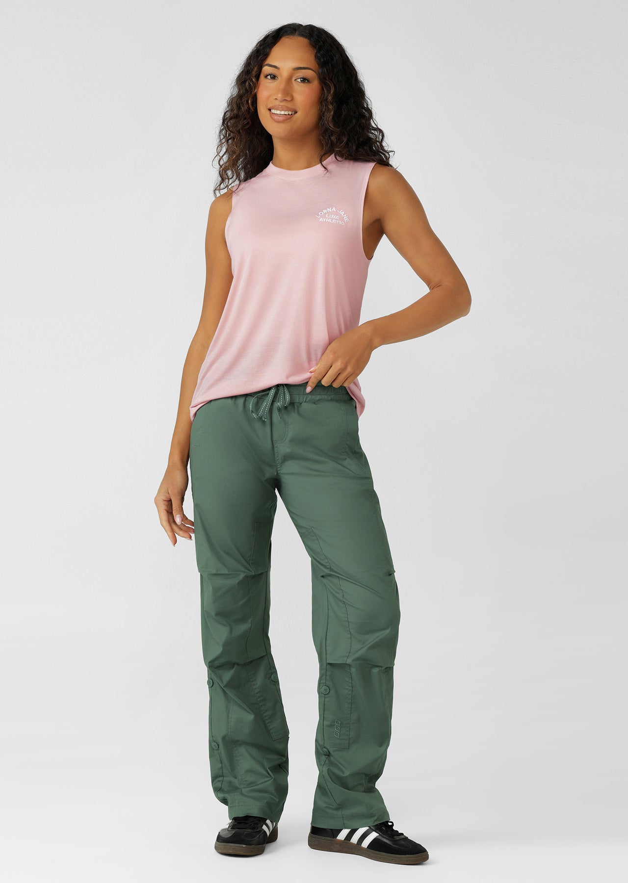Lorna Jane Flashdance Pants - Dark Matcha/Dark Matcha