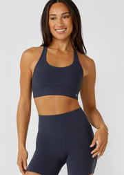 Lorna Jane Amy Maximum Support Sports Bra - Platinum Navy