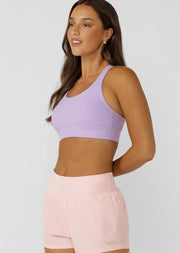 Lorna Jane Amy Maximum Support Sports Bra - Violet Lilac