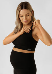 Lorna Jane LJ Nursing Bra - Black