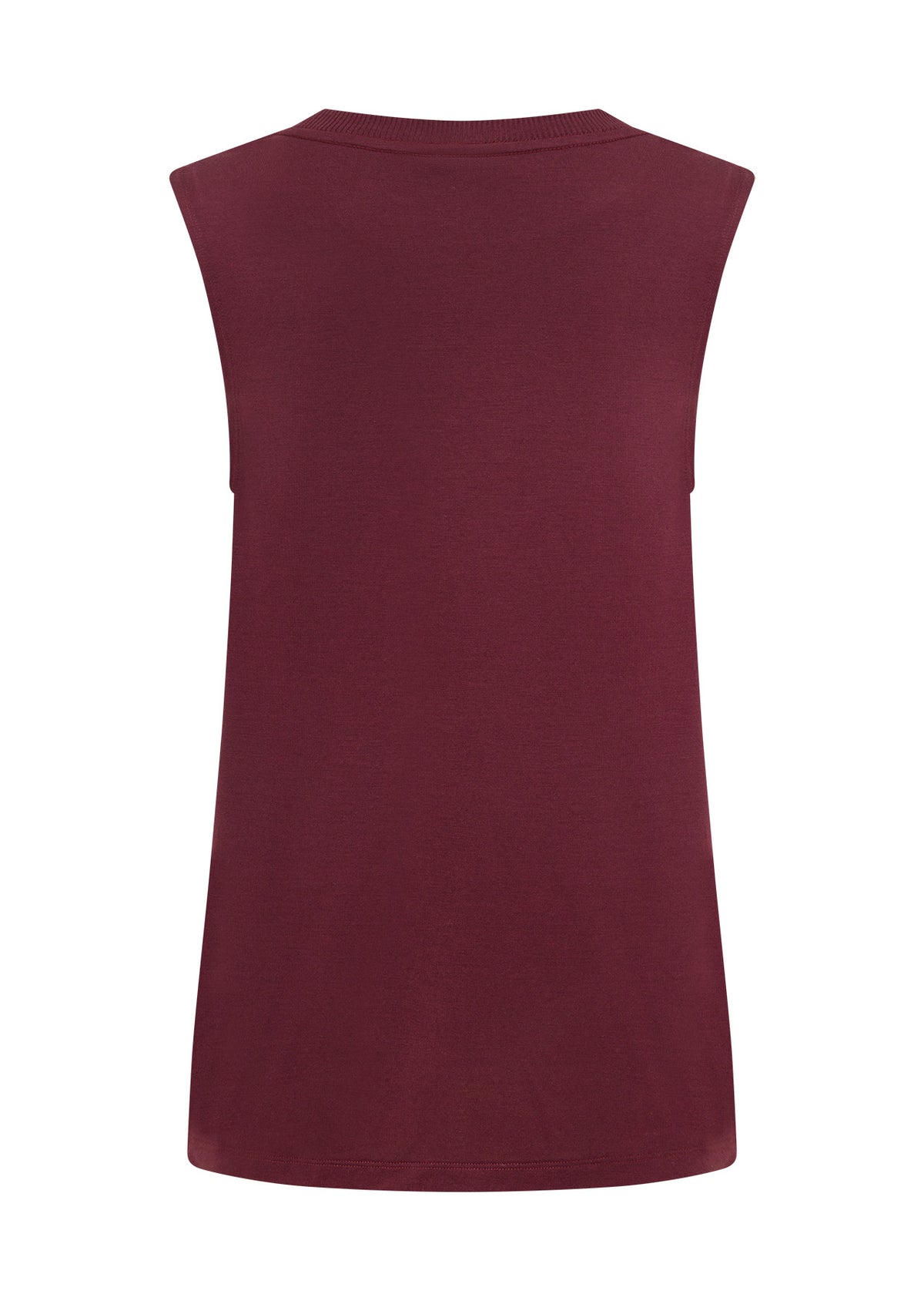 Lorna Jane Lotus Muscle Tank - Cranberry